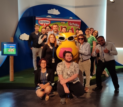 Participants of the European Summer School 2023 had a project with the Oetker company